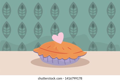 cute happy valentines day cake.