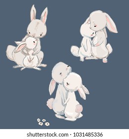 cute hares collection