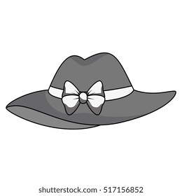 cute hat female icon