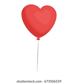 Cute heart balloons