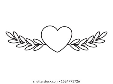 Heart Ribbon Icon Stock Vector (Royalty Free) 726463417 | Shutterstock