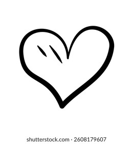 Cute Heart Icon for Love, Valentine, and Romantic Design
