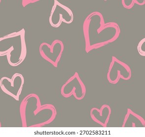 cute heart love design  patterns