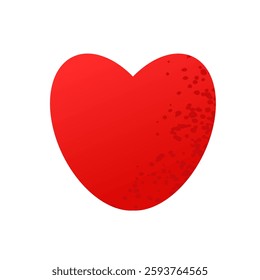 cute heart. Love. Icon, Icon, Romantic illustration print. Romantic feelings. Isolated.