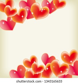 Cute heart material (pop image)
