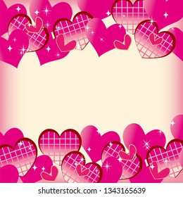 Cute heart material (pop image)