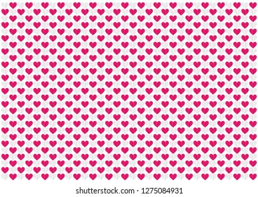 cute heart pattern and background