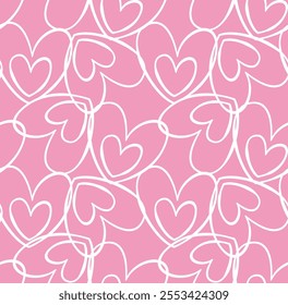 cute heart patterns love design