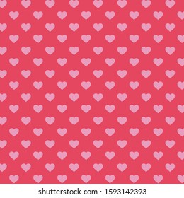 cute heart shape seamless pattern background : vector illustration