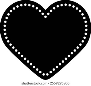 Cute heart silhouette.
For celebrating Valentine's Day, Mother's Day or wedding.
Transparent background.
