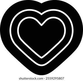 Cute heart silhouette.
For celebrating Valentine's Day, Mother's Day or wedding.
Transparent background.
