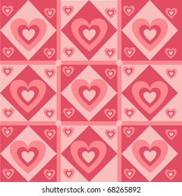 cute hearts pattern