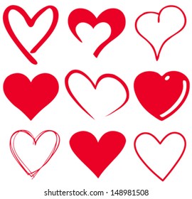 Cute heart.T-shirt graphics.Cute heart designs for any surface