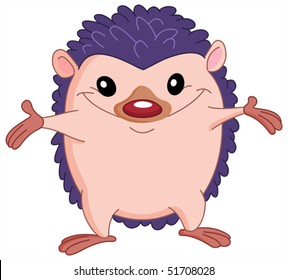 Cute hedgehog
