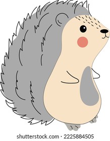 icono de dibujo vectorial aislado de color hendehoh lindo