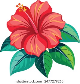 A cute Hibiscus looks awesome