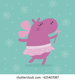 Cute Hippo