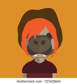 Cute Hippo Avatar