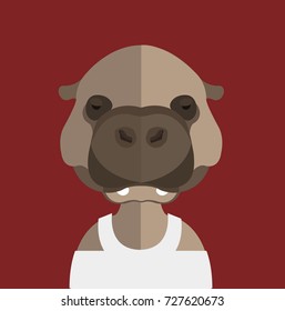 Cute Hippo Avatar