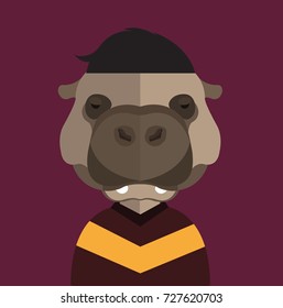 Cute Hippo Avatar