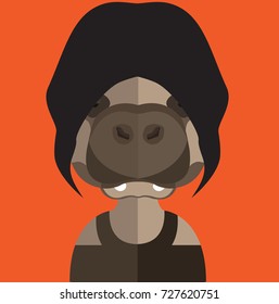 Cute Hippo Avatar
