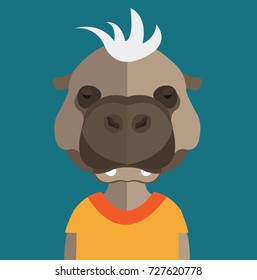 Cute Hippo Avatar