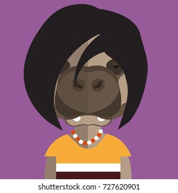 Cute Hippo Avatar