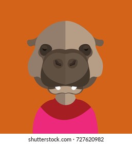 Cute Hippo Avatar