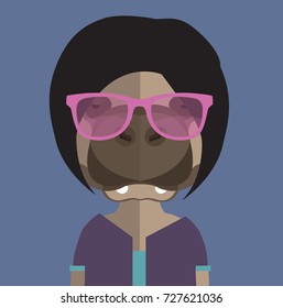 Cute Hippo Avatar