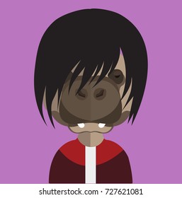 Cute Hippo Avatar