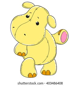 Cute Hippo soft toy