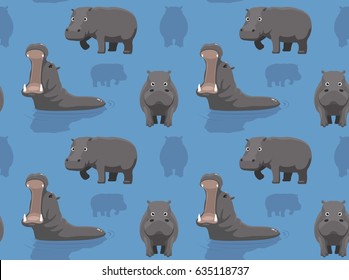 Cute Hippopotamus Wallpaper