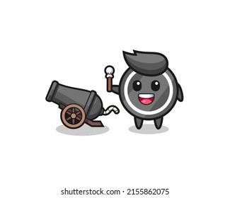 tira de hockey con cañón, diseño lindo