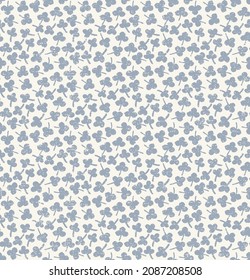 Cute holiday geometric wrapping pattern, blue Gomphrena Flower Pattern Background liberty pattern