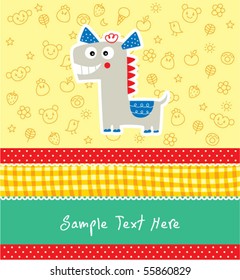 cute holiday horse