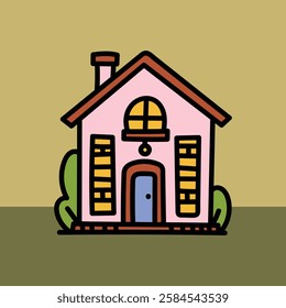 Cute Home Doodle No. 02