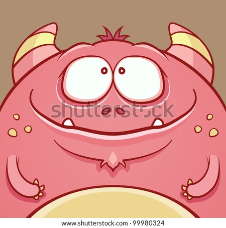 Cute Horned Monster
