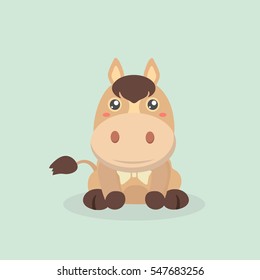 Cute horse.