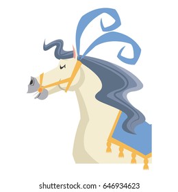 cute horse circus festival fantasy animal