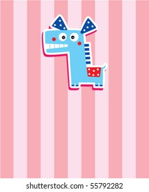 cute horse tag