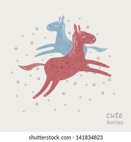 cute horses