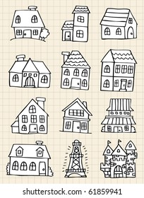 cute house draw