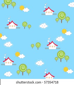 cute house wallpaper