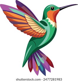 A cute humming bird looks wow