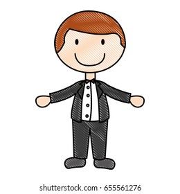 cute husband avatar character
