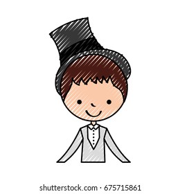 cute husband avatar character