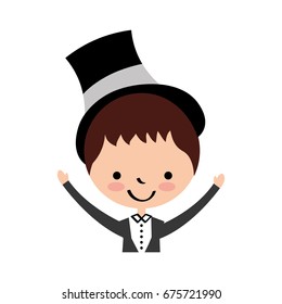 cute husband avatar character