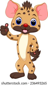 Cute Hyena cartoon