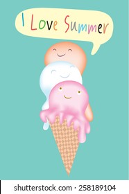 cute ice cream