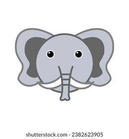 cute icon animal vector illustration sutable for education and learning to know animals